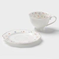 Чайная пара 220 мл WY "Flowers song"