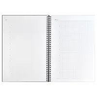 Ежедневник Notera Maxi, недатированный, серый