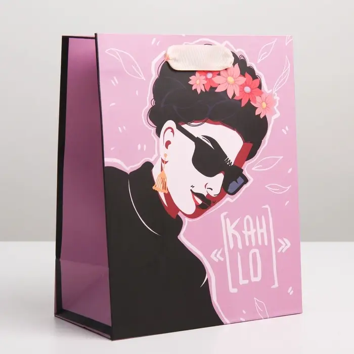 Пакет подарочный ламинированный, упаковка, &laquo;Фрида&raquo;, MS 18 х 23 х 10 см