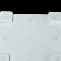 Горшок с поддоном &laquo;Квадро&raquo;, 12,2 л, цвет мраморный