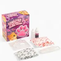 Набор для творчества "Бомбочки для ванн своими руками "Лапка"