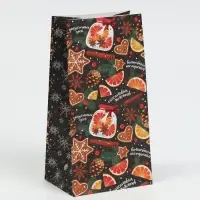 Пакет без ручек &laquo;Счастливых моментов&raquo;, 10 х 19.5 х 7 см