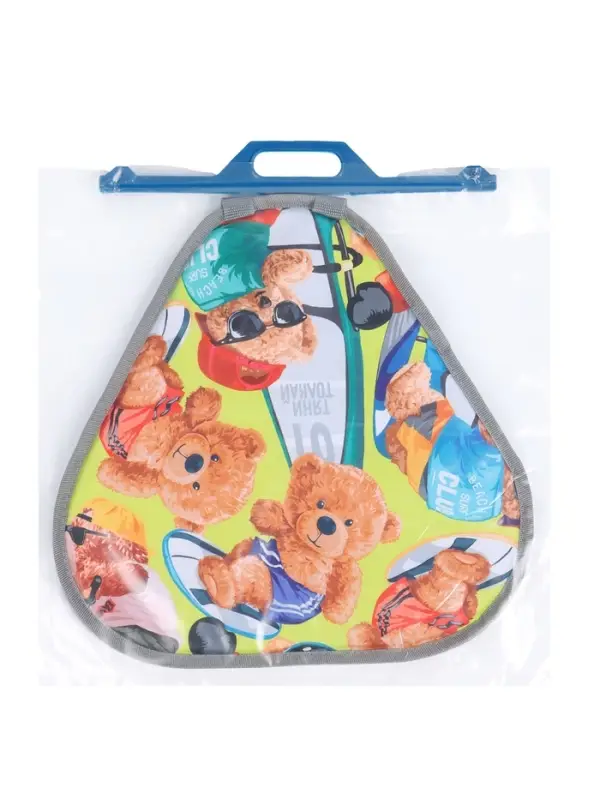 Ледянка мягкая Bear, треугольная, цвет МИКС