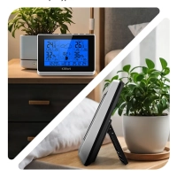 Метеостанция домашняя погодная станция часы КТ-3729