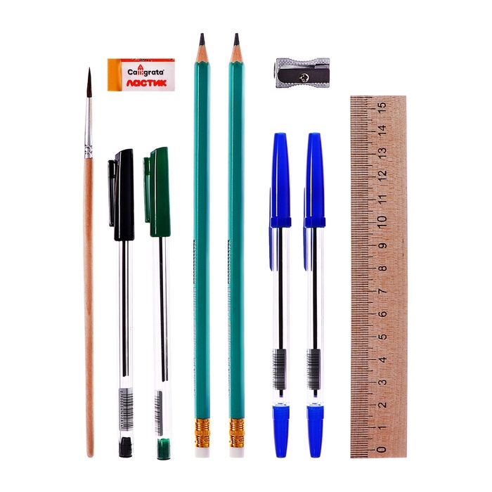 Набор первоклассника в папке Calligrata &laquo;Универсальный&raquo;, 70 предметов, с пособиями