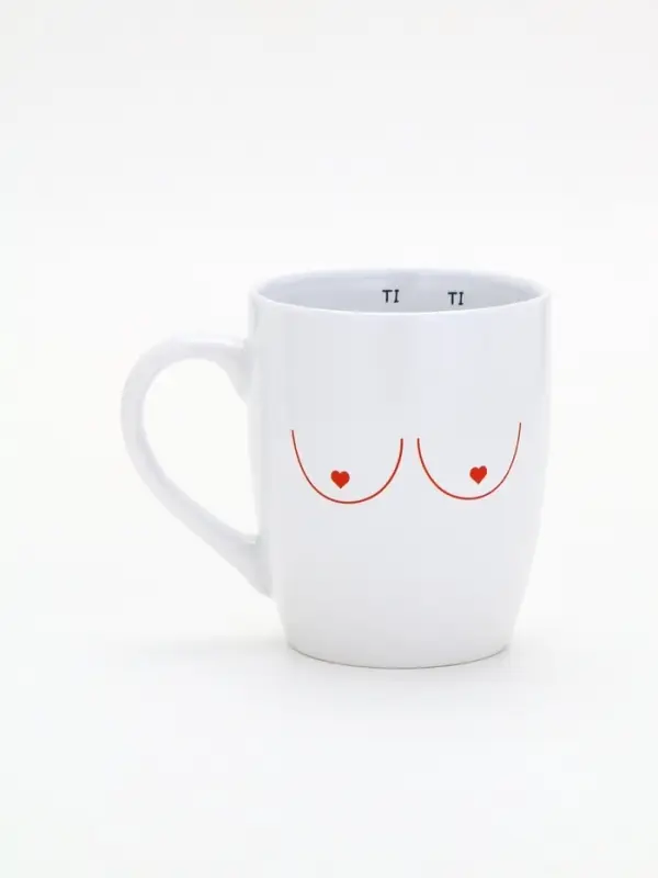 Кружка керамическая &laquo;Бюст&raquo;, 690 мл