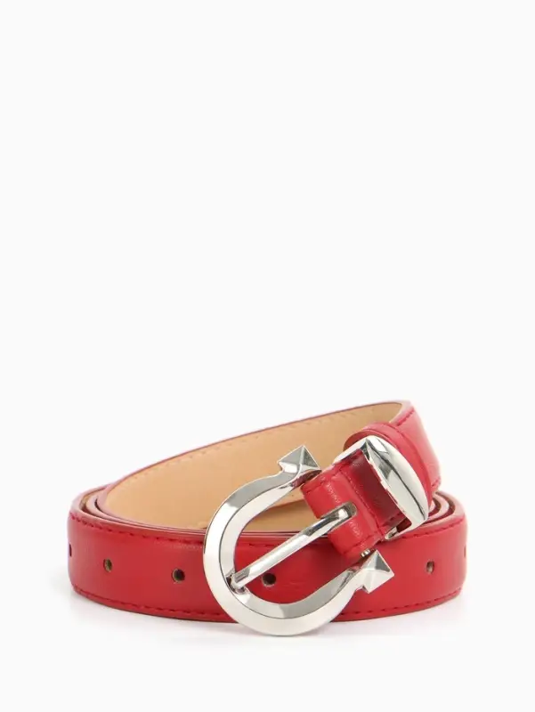 Ремень жен 04-01-02-01, Март2507, 2,3*0,3*110 см, без винта, пряж металл, 1 прокол,