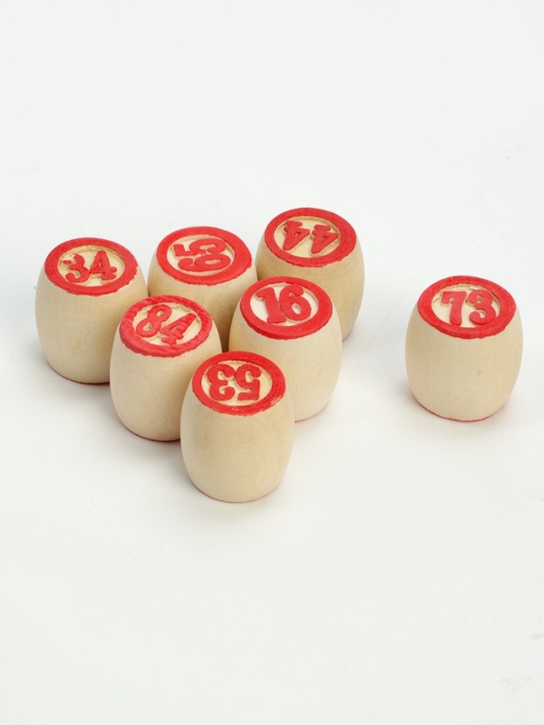 Русское лото настольная игра "Матрешка", бочонок 2.7 х 2.1 см, 24 карточки 21.4 х 7.9 см