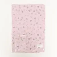 Бумага упаковочная тишью, &laquo;Сердечки&raquo;, 50 см &times; 70 см 17 грамм, розовая