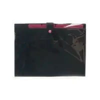 Папка А4, 5 отделений, Calligrata, 600 мкм, на кнопке, черная, матовая