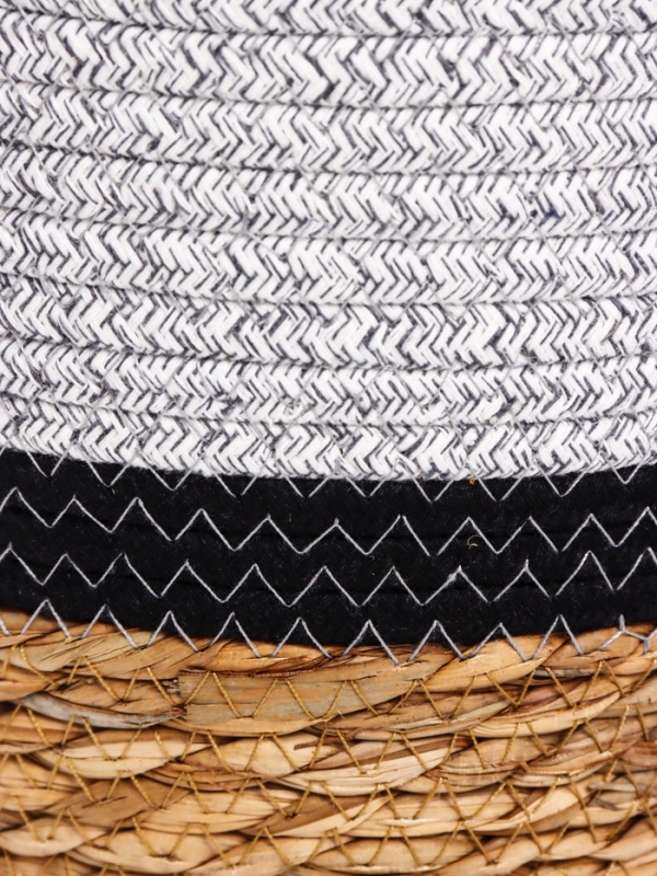 Набор кашпо "Инга" серо-бежевое, 20,5х25/25,5х28/27х33см