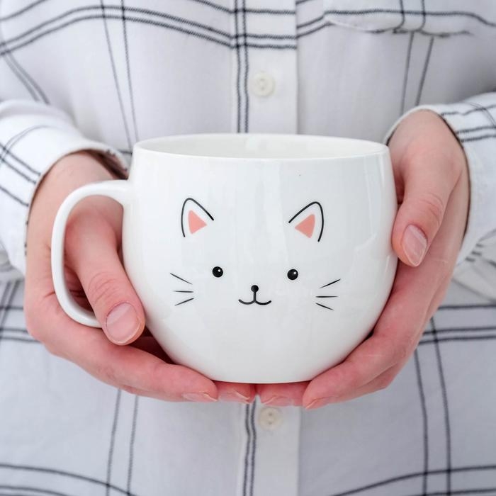 Кружка XXL &laquo;Кружечка счастья&raquo;, 600 мл