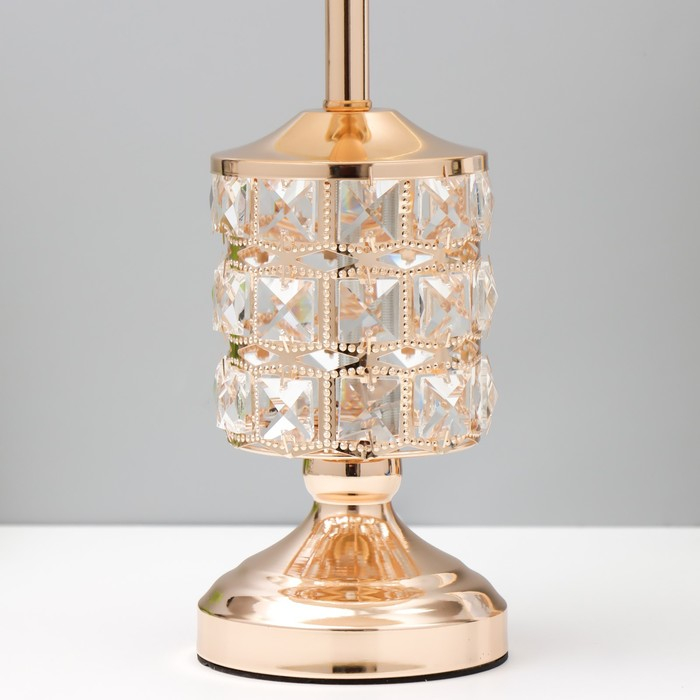 Настольная лампа с подсветкой 16680/1 E27 40Вт золото RISALUX