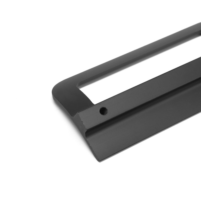 Ручка скоба мебельная RS1402, м/о=96, цвет черный