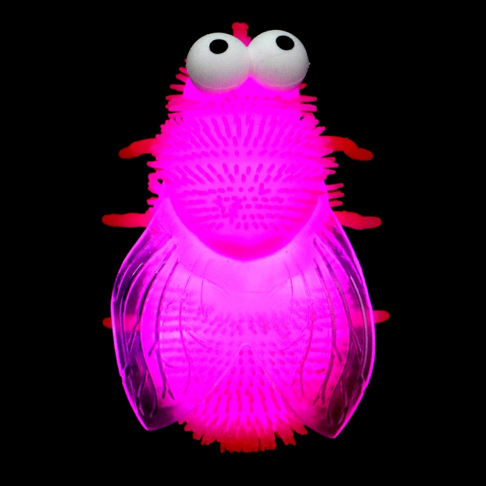 Ёжка &laquo;Муха&raquo;, свет, цвета МИКС