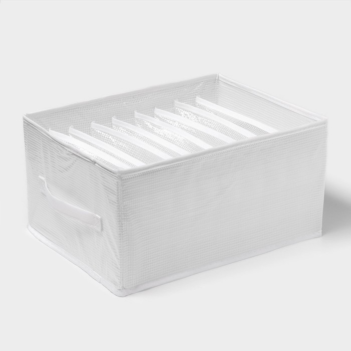 Органайзер для хранения белья &laquo;Арктик&raquo;, 9 ячеек, 32&times;25&times;17 см, цвет белый