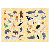 Книжка с наклейками &laquo;Животные нашей планеты&raquo;, 16 стр.