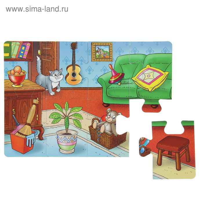 Напольное пазл-лото &laquo;Поиграем?&raquo; (Baby Step)