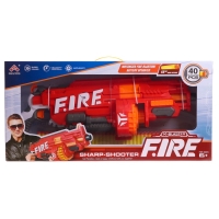 Бластер &laquo;Огненный&raquo;, стреляет мягкими пулями, работает на батарейках