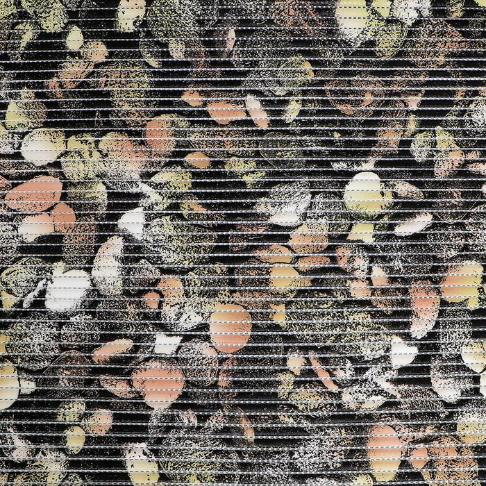 Коврик для ванной комнаты &laquo;Галька&raquo;, ширина 65 см, рулон 15 м