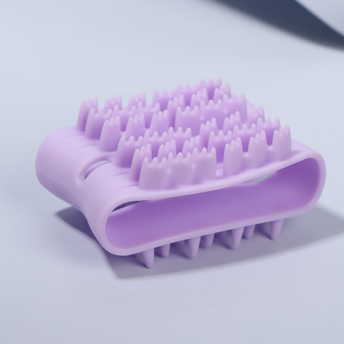 Массажёр антицеллюлитный, двусторонний, универсальный, 10,2 &times; 6,7 &times; 5 см, цвет МИКС