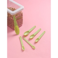 Набор мерных ложек Доляна &laquo;Изящество&raquo;, 6 шт, 13&times;3 см, цвет МИКС