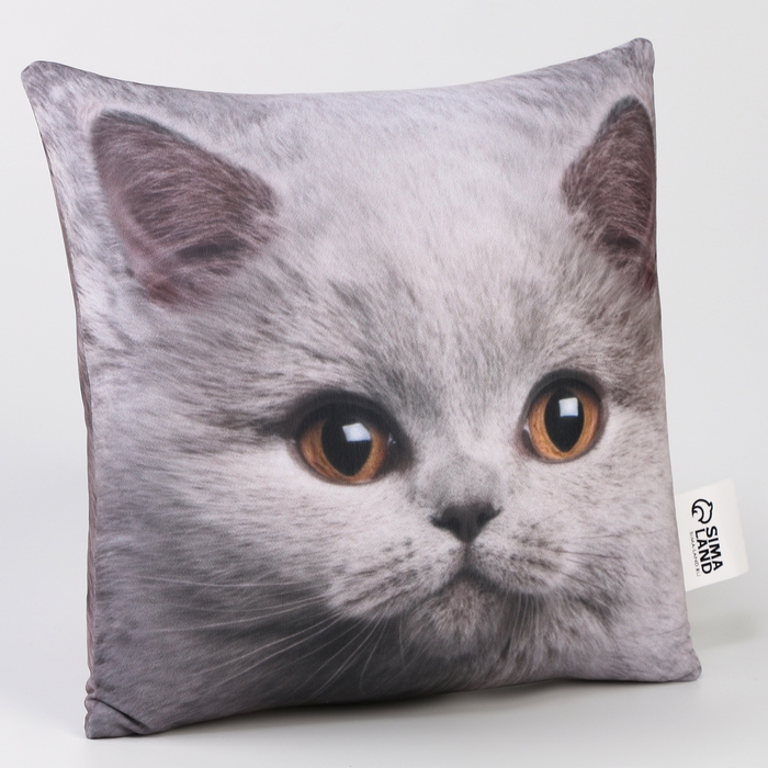 Подушка антистресс, кот "Британец"