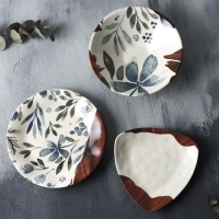 Блюдо керамическое &laquo;Фьюжен&raquo;, 29.7х17.5 см, цвет белый