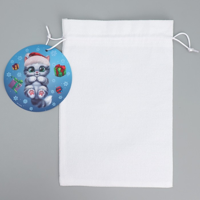 Мешок подарочный &laquo;Дружочек&raquo;, 20 х 30 см +/- 1.5 см, Новый год