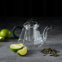 Чайник заварочный со стеклянным ситом &laquo;Грин&raquo;, 600 мл