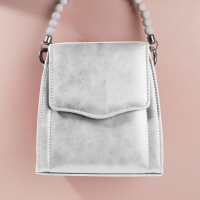 Ручка для сумки, 34 &times; 1,5 см, цвет белый