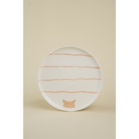 Набор тарелок фарфоровых SL Home &laquo;Гато&raquo;, d=24 см, цвет белый