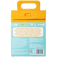 Набор для ванны &laquo;Утенок&raquo;, мочалка с игрушкой, 2 тактильных мячика, Крошка Я