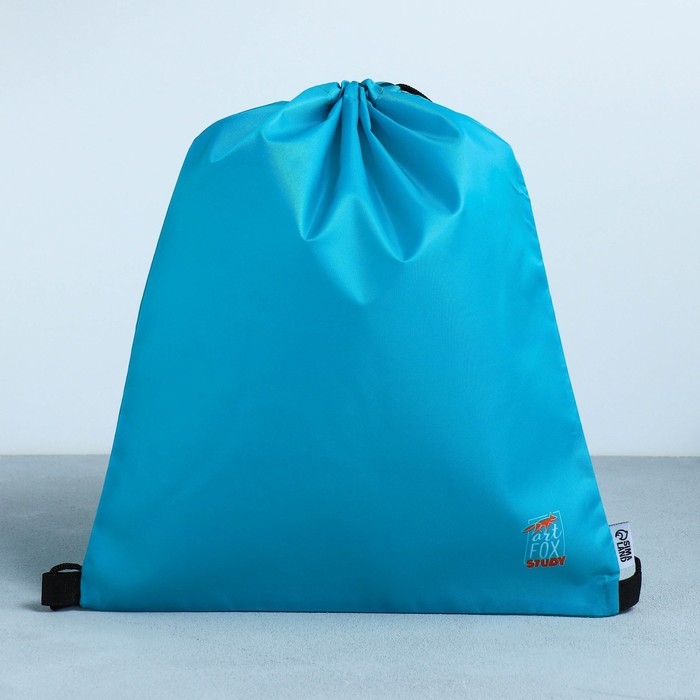 Мешок для обуви, болоньевый материал &laquo;1 сентября&raquo; цвет бирюзовый, 30 х 40 см