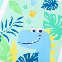 Сумка детская &laquo;Дино&raquo;, 35 &times; 30 см, цвет бирюзовый