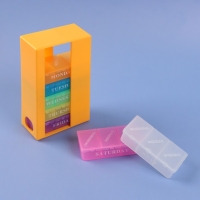 Таблетница - органайзер &laquo;Неделька&raquo;, английские буквы, 14,2 &times; 8,5 &times; 4,7 см, 7 контейнеров по 3 секции, разноцветный