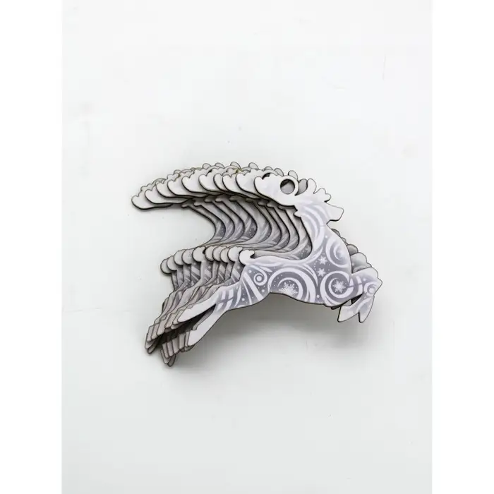 Подвеска деревянная "Олень" , 10 шт.