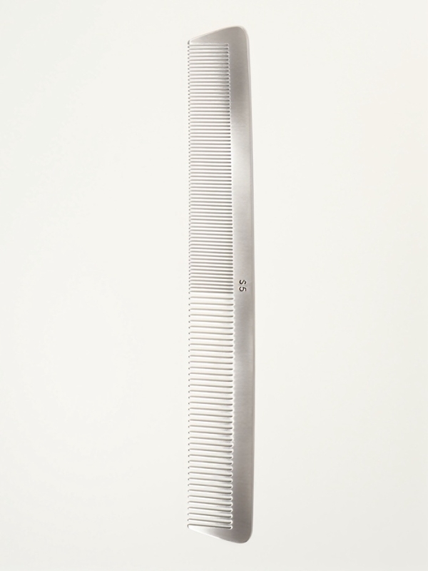 Расческа комбинированная 21,5*3см металл пакет QF