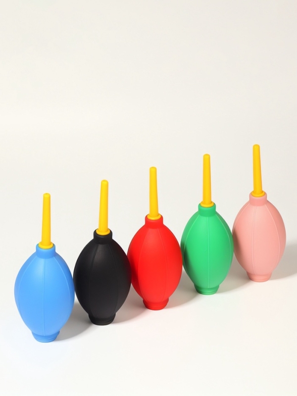 Груша для сушки клея д/мастеров по наращ ресниц 14,5*5см пластик/силикон МИКС пакет QF