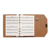 Органайзер на кольцах, C6, с клапаном, 80л, линия, к/зам, Серый