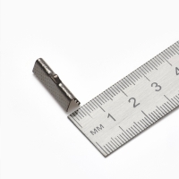 Зажим для ленты (набор 10 шт.) 22 мм СМ-343, цвет серый