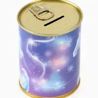 Копилка металлическая, 9.5 см&times;7.5 см&times;7.5 см &laquo;Зимняя принцесса&raquo;