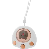 Электрическая портативная грелка для рук, 5 Вт, АКБ, 800 мАч, до 55 &deg;С, USB, белая