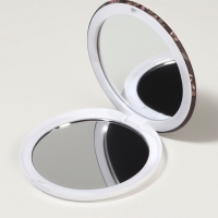 Зеркало складное &laquo;Цветы&raquo;, d = 7,5 см, цвет МИКС