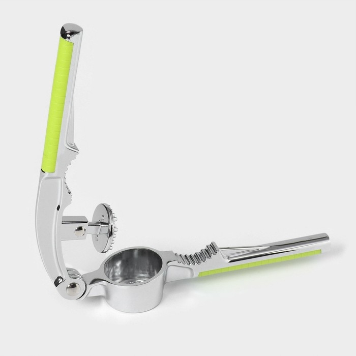 Пресс для чеснока Доляна &laquo;Велес&raquo;, 16,5 см, цвет МИКС