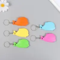 Брелок пластик канцелярский нож "Китёнок" МИКС 3,5х6,5 см