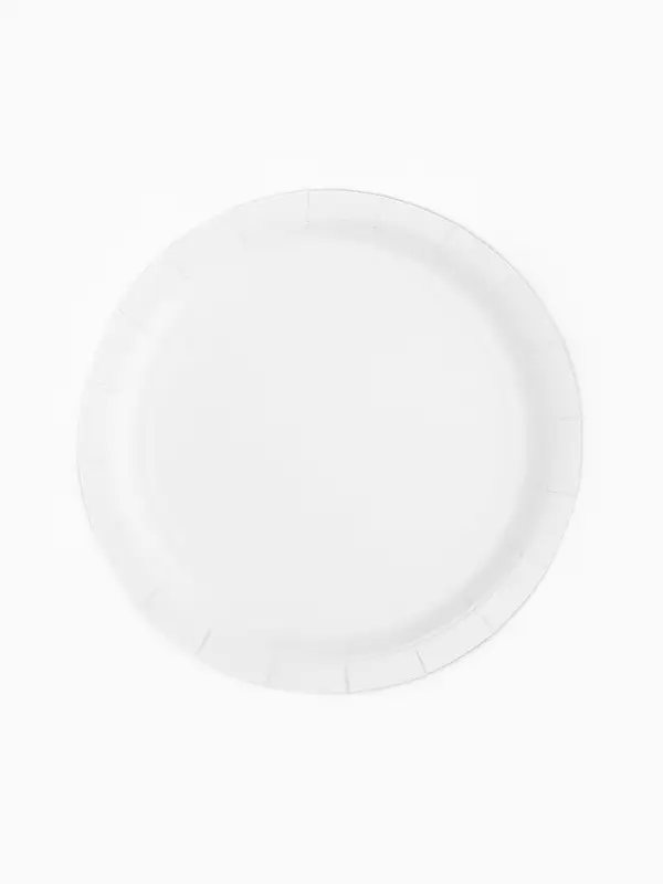 Тарелка одноразовая бумажная &laquo;Полевые цветы&raquo;, 17 см, 6 шт