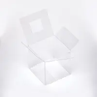 Складная коробка из PVC 7 х 7 х 7 см  набор 5 шт.