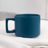 Чашка Jumbo в коробке матовая, морская волна