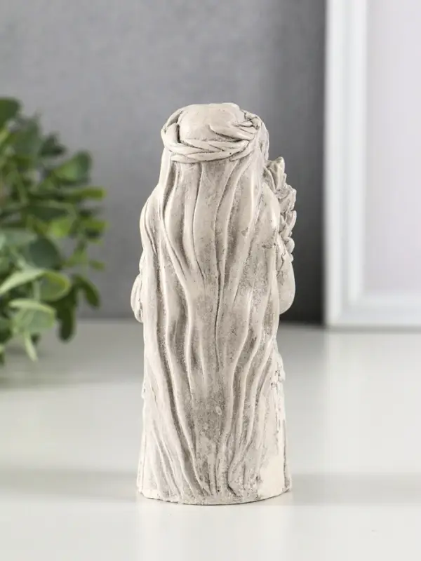 Фигура гипс "Лесная Берегиня" 13х6 см, под камень